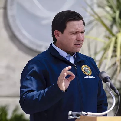 Gov. Ron DeSantis says bias on campus "indoctrinates" college students.