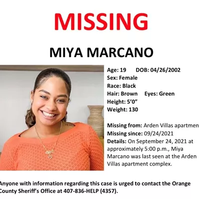 Miya Marcano has been missing from Orlando since Friday.