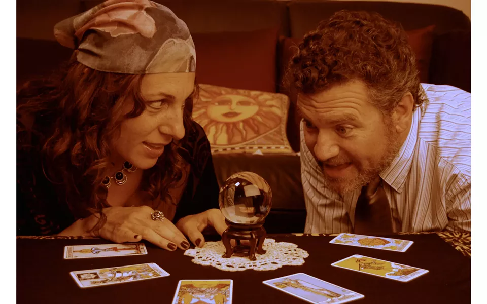 Cassandra Hesseltine as Maude and Clink Rebik as Jeremy in Redwood Curtain's Fortune - COURTESY OF REDWOOD CURTAIN