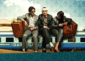 Darjeeling Limited. Charlie says: "...the viewer never knows what to expect."