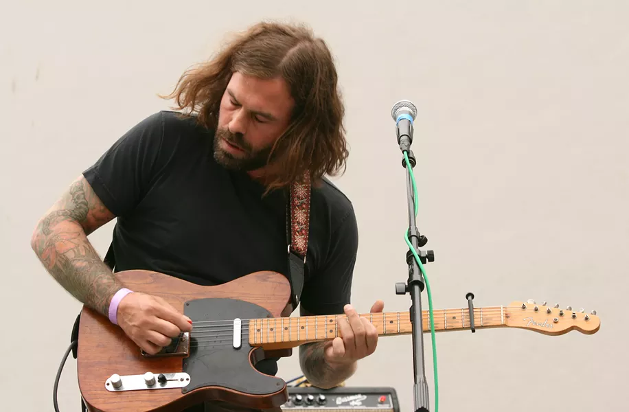 David Johnson from White Manna - PHOTO BY BOB DORAN