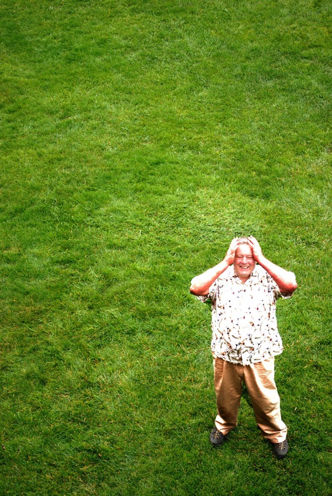 Donald Forrest in The Lawn - COURTESY OF REDWOOD CURTAIN