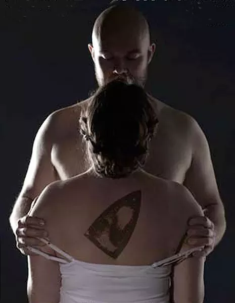 Ethan Edmond and Greta Stockwell in Look Back in Anger - COURTESY OF FERNDALE REP