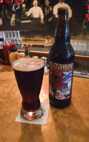 Find Lost Coast's Winterbraun on tap at the restaurant or in the bottle. - PHOTO BY GRANT SCOTT-GOFORTH