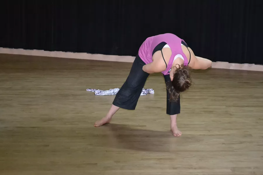 Lela Annotto dances to a different drum. - SUBMITTED