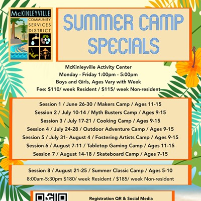 Specialty Camp Flyer