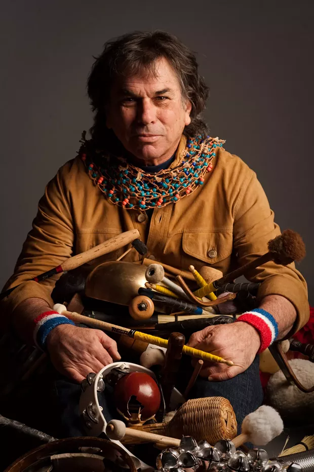 Mickey Hart - PHOTO BY MICHAEL WEINTROB