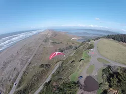 PHOTO COURTESY OF KEVIN BIERNACKI - Mid-air badassery along the coastline.