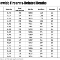 Nationwide Firearms-Related Deaths