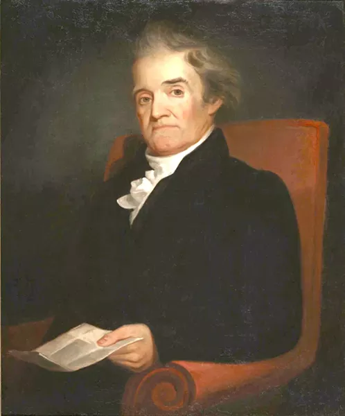 Noah Webster (1758-1843) published 385 editions of The American Spelling Book in his lifetime, whereby the "pedantry" of British spelling was superseded by "natural" American spelling. - PUBLIC DOMAIN, WIKIPEDIA COMMONS