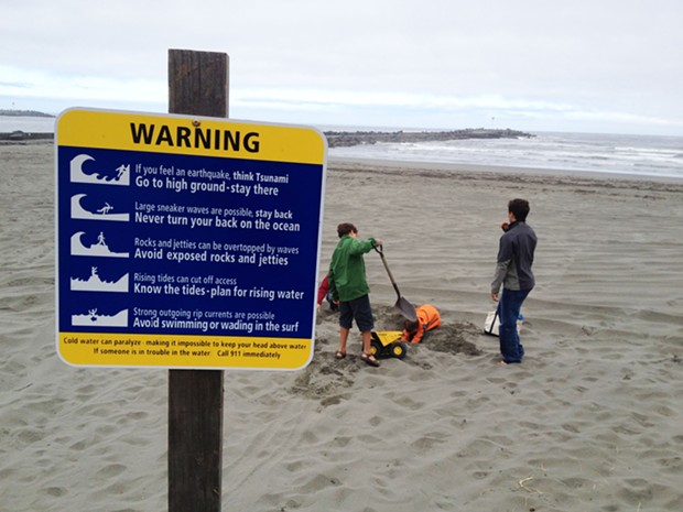 Warnings signs are now posted at most local beaches. - NOAA