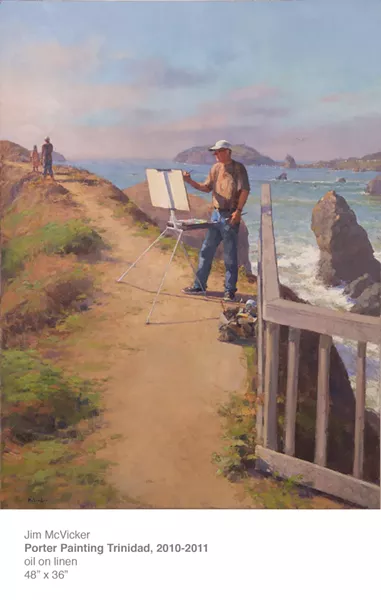 Porter Painting Trinidad - OIL PAINTING BY JIM MCVICKER