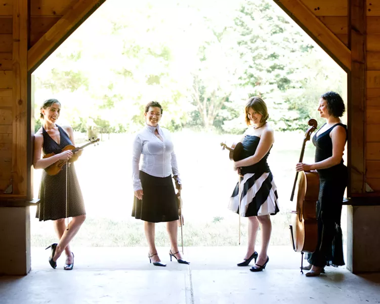 Real Vocal String Quartet - PHOTO BY LENNY GONZALEZ