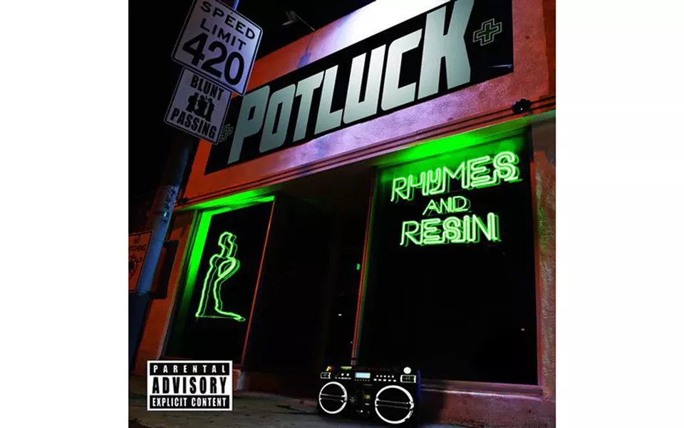 Rhymes and Resin - POTLUCK - SUBURBAN NOIZE