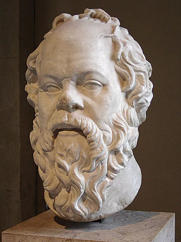 Socrates, who died by his own hand at 70, had plenty of peers. While ancient Greeks had an average life expectancy of 30 years, if they survived to age 10, they could expect to live to nearly 60. - ROMAN COPY OF LOST BRONZE STATUE BY LYSIPPOS. ERIC GABA, WIKIMEDIA COMMONS