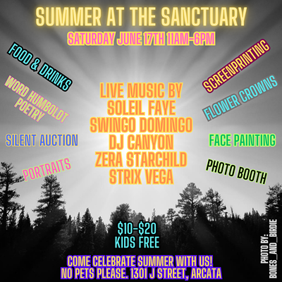 Summer At The Sanctuary Celebration & Fundraiser