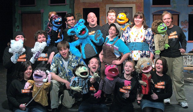 The Cast of Avenue Q - COURTESY OF NCRT