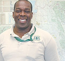 Tyrone Kelley, Six Rivers National Forest Supervisor - PHOTO BY HEIDI WALTERS