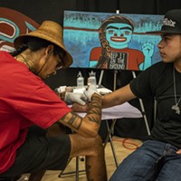 Tattoos and Suspension: Photos from the Native Ink Expo