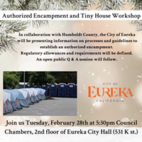 Eureka to Host "Encampment, Tiny House Workshop'