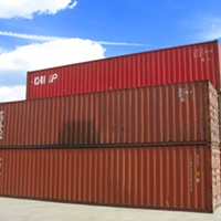 HumCPR and Betty Chinn Pitch Shipping Container Village for Palco Marshers