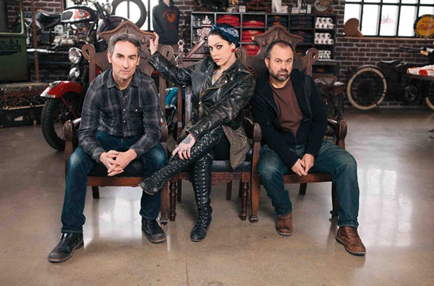 The cast of American Pickers coming to a garage near you. Maybe. - SUBMITTED