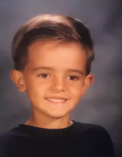 Jeffrey Jurgens at age 5. - SUBMITTED