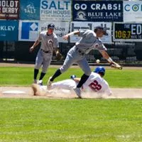 Damian Henderson slides past an errant throw in Sunday's game. - MATT FILAR