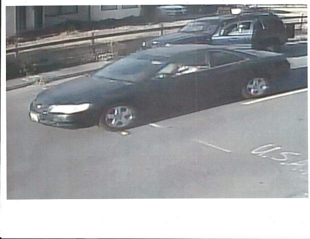 The car believed to belong to the suspect. - CITY OF RIO DELL