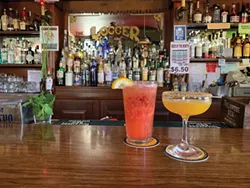 The Logger Bar's Sober Logger and Turmeric Tonic. - PHOTO BY JENNIFER SAVAGE