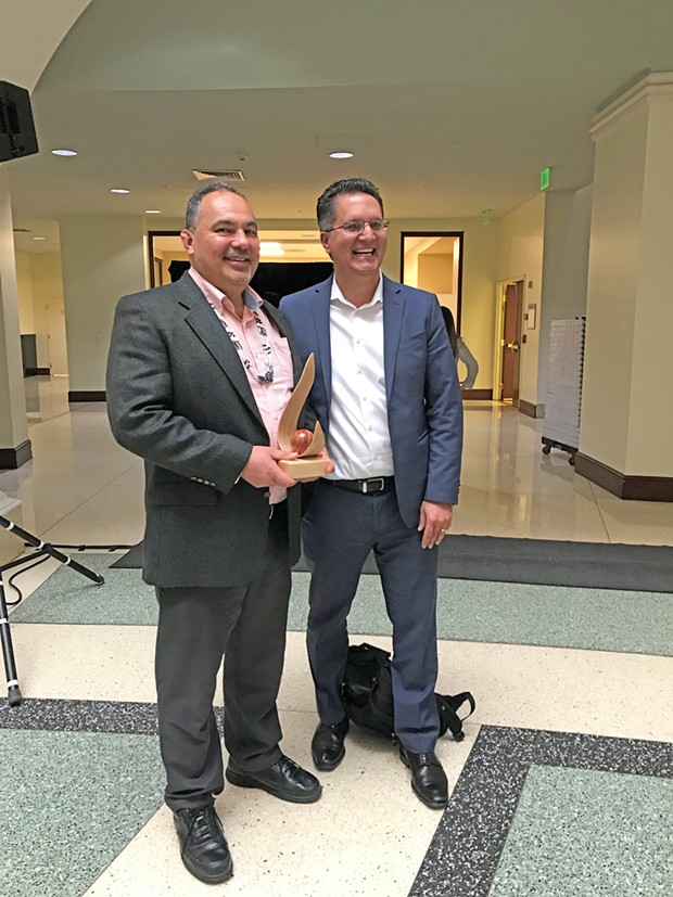 On Monday, July 6, California Governor Gavin Newsom appointed Yurok Education Director Jim McQuillen (left) to the State Board of Education. - SUBMITTED