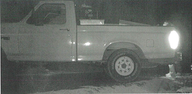 The suspect vehicle. - CALIFORNIA STATE PARKS