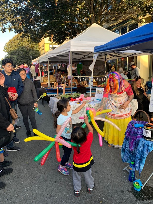 Fun at the Friday Night Market in Eureka's Old Town - SUBMITTED