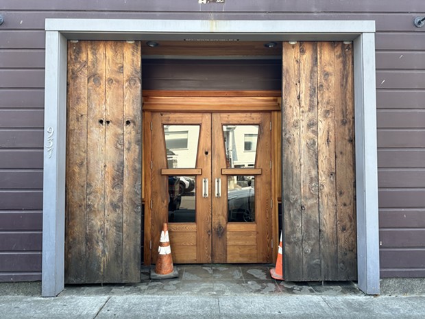 The soon-to-open Carriage House location in the former home of the Griffin. - PHOTO BY JENNIFER FUMIKO CAHILL