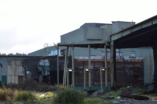The future site of Arcata's Medical Marijuana Innovation Zone. - GRANT SCOTT-GOFORTH