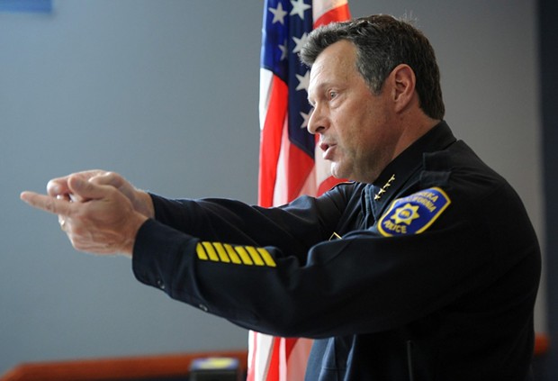 Eureka Police Chief Andy Mills. - MARK MCKENNA