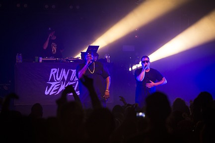Run the Jewels at the Van Duzer Theater on Feb. 5. - PHOTO BY SAM ARMANINO