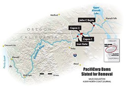 A look at the four Klamath dams slated for removal under the Klamath agreements of 2010. Dam removal has been left out of draft legislation that would enact the agreements.