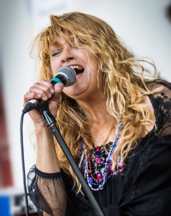 Lydia Pence and Cold Blood play Acres of Blues at Redwood Acres on Saturday, Sept. 2. - PHOTO BY FRANKIE JAMES PHOTOGRAPHY, COURTESY OF THE ARTISTS