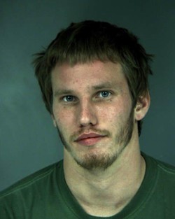 A 2016 booking photo of Zachary Harrison. - COURTESY OF THE HUMBOLDT COUNTY SHERIFF'S OFFICE