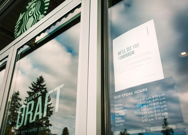 Four Humboldt County Starbucks are closing Tuesday for racial-sensitivity training. - STARBUCKS