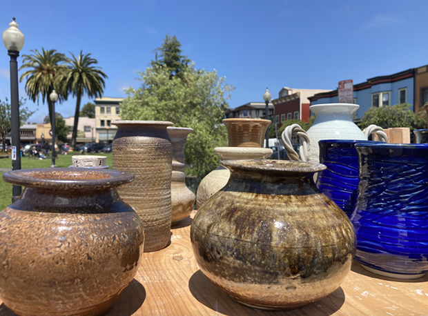 Vessels by Better Blue Ceramics, one of our 2022 vendors!