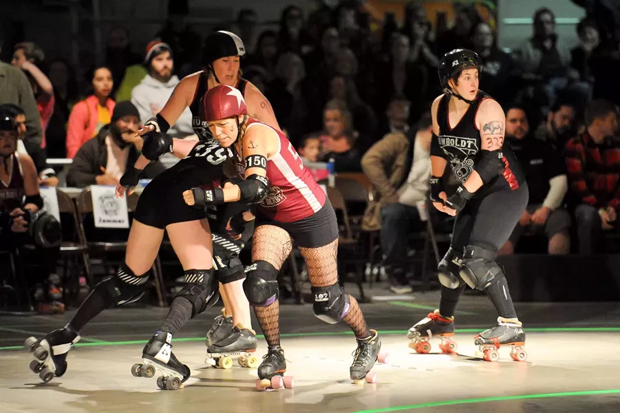 Humboldt Roller Derby. - MARK MCKENNA