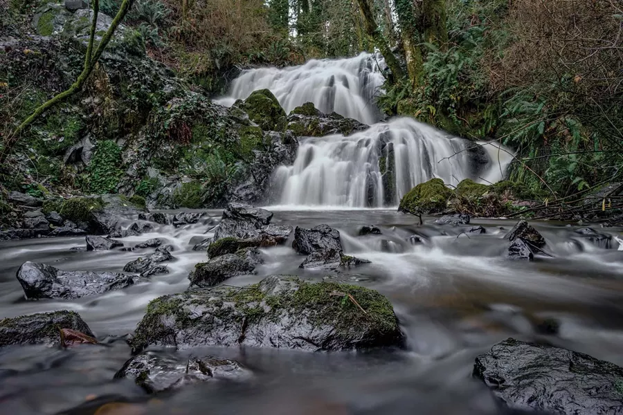 Mill Creek Falls. - DAVID SAFIER
