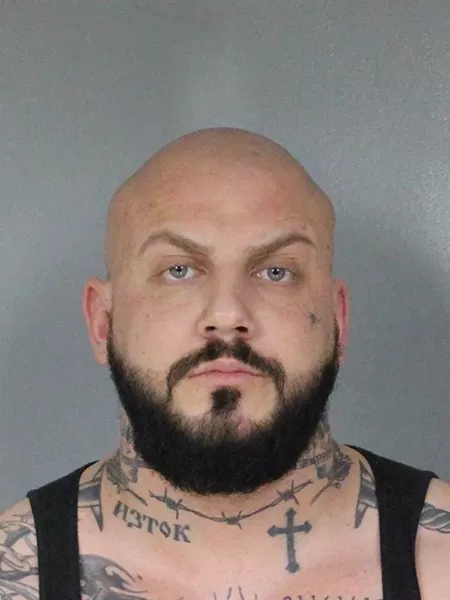 Mug shot of Emanoel Borisov, one of the three men accused in the heist plot. - SUBMITTED