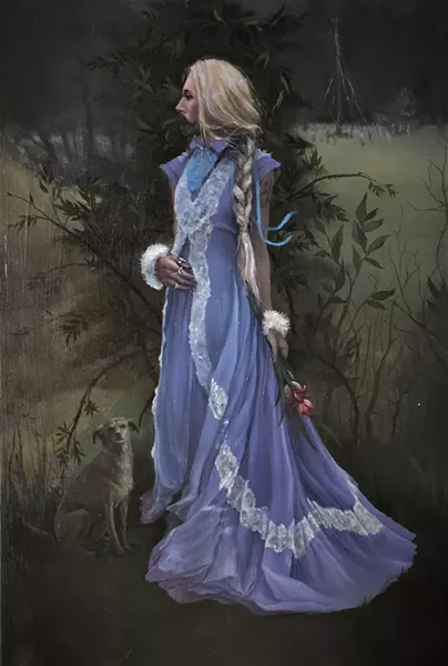 "Dusk at Beltaine" by Therine Brooks at Piante. - SUBMITTED