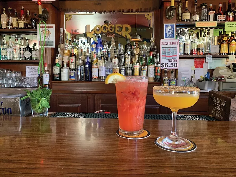 The Logger Bar's Sober Logger and Turmeric Tonic. - PHOTO BY JENNIFER SAVAGE