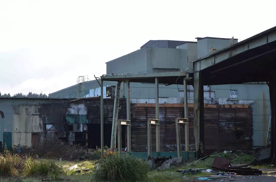 The future site of Arcata's Medical Marijuana Innovation Zone. - GRANT SCOTT-GOFORTH