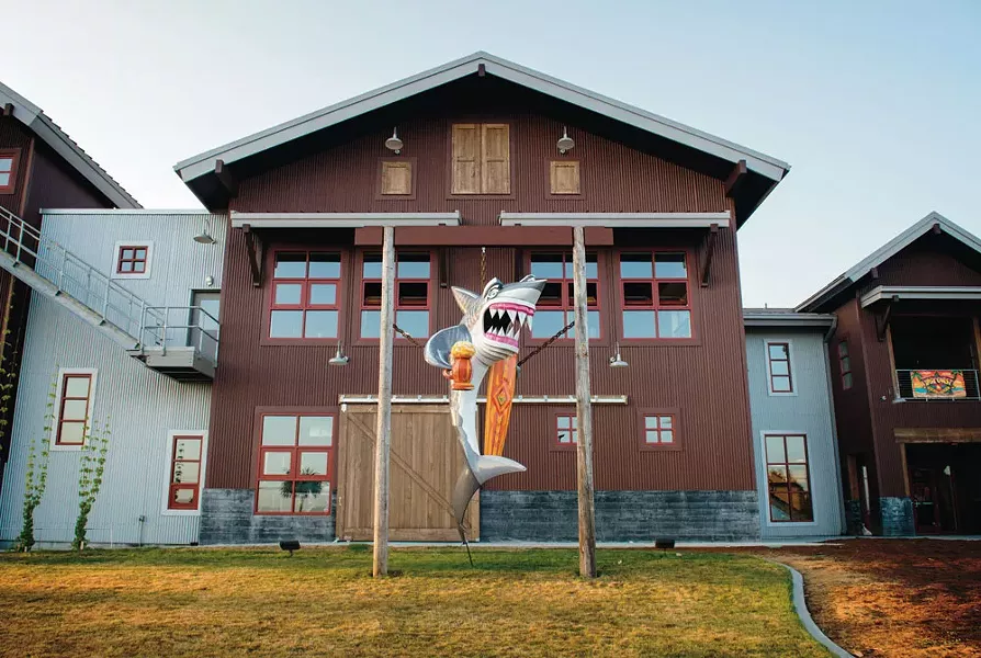 The new Lost Coast Brewery. - MARK MCKENNA