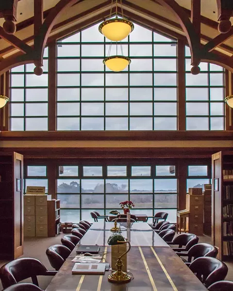 The Humboldt Room in the Eureka Library. - JILLIAN BUTOLPH